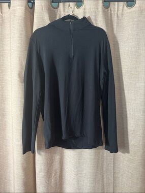 Kyodan Black Long Sleeve Quarter-Zip Hoodie Shirt
